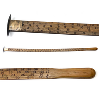 Old Lufkin Wood and Brass 36 Inch Logging Rule