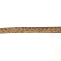 Old Lufkin Wood and Brass 36 Inch Logging Rule