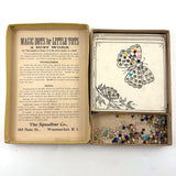 Magic Dots for Little Tots, 1907, The Spaulbar Co., Rhode Island, Six Card Set