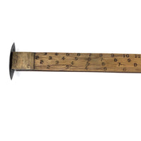Old Lufkin Wood and Brass 36 Inch Logging Rule