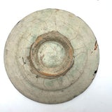 Stunning Old Presumed Persian Plate in Brilliant Color (with Many Watching Eyes!)