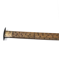 Old Lufkin Wood and Brass 36 Inch Logging Rule