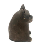 Super Folky 1930s Carved Cat