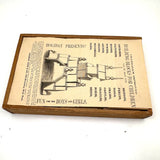 Crandall's Improved Building Blocks for Children No. 3, 1867, Interlocking Pieces, Complete Set