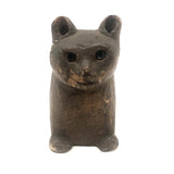 Super Folky 1930s Carved Cat