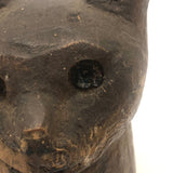 Super Folky 1930s Carved Cat