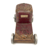 Character-full and Indestructible Old Homemade, Hand-painted Wooden Truck