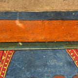 Men of All Colors Talking and Praying, Gouache with Gold Leaf Antique Thai Manuscript Painting