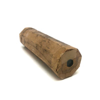 Charming and Very Homemade Old Kaleidoscope with Brown Papered Exterior