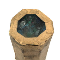 Charming and Very Homemade Old Kaleidoscope with Brown Papered Exterior