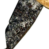 Beautiful Pair of 19th Century Inuit Caribou Bone and Iron Knives