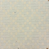 (Like Mint Chocolate Chip), Crisp, Unmounted Antique Froebel Kindergarten Paper Weaving