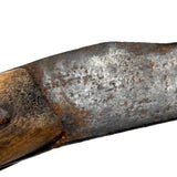 Beautiful Pair of 19th Century Inuit Caribou Bone and Iron Knives