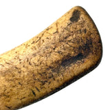 Beautiful Pair of 19th Century Inuit Caribou Bone and Iron Knives