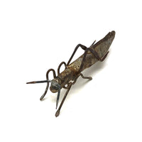 Nicely Crafted, Old Metal Grasshopper (Japanese Okimono?)