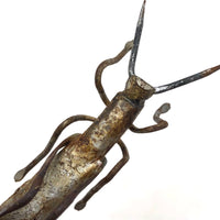 Nicely Crafted, Old Metal Grasshopper (Japanese Okimono?)