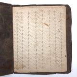 Charming Demonstrations and Lamentations: Earlyish Century Penmanship Practice Notebook