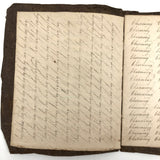 Charming Demonstrations and Lamentations: Earlyish Century Penmanship Practice Notebook