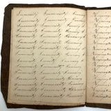 Charming Demonstrations and Lamentations: Earlyish Century Penmanship Practice Notebook