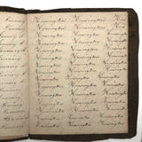 Charming Demonstrations and Lamentations: Earlyish Century Penmanship Practice Notebook