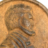 Old Carved (Oversized, and Timely) Folk Art Double-sided Lincoln Penny