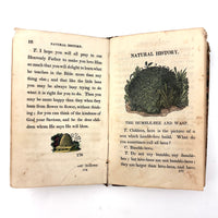 C. Mid 19th Century Natural History Catechism Book with Wonderful Hand-colored Engravings