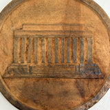 Old Carved (Oversized, and Timely) Folk Art Double-sided Lincoln Penny
