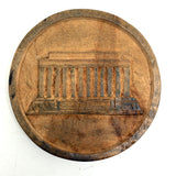 Old Carved (Oversized, and Timely) Folk Art Double-sided Lincoln Penny