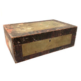 Satisfying 19th C. Painted Documents Box