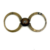 Satisfying Antique Brass and Copper Watchmaker's 3 Inch Double Calipers