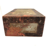 Satisfying 19th C. Painted Documents Box