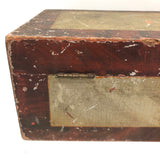Satisfying 19th C. Painted Documents Box