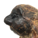 Hugely Empathetic Antique Beeswax Creature (Boar?) for Waxing Thread