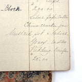 Pair of Very Lovely 19th Century Hand-marbled Ledgers, One with Alphabet Tabs, One Largely Blank