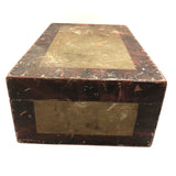 Satisfying 19th C. Painted Documents Box
