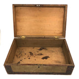 Satisfying 19th C. Painted Documents Box