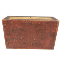 Satisfying 19th C. Painted Documents Box