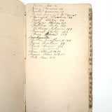 Pair of Very Lovely 19th Century Hand-marbled Ledgers, One with Alphabet Tabs, One Largely Blank