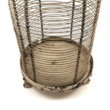 Charming Old Dome Shaped Wirework Birdcage