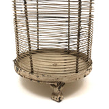 Charming Old Dome Shaped Wirework Birdcage