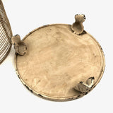 Charming Old Dome Shaped Wirework Birdcage