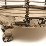 Charming Old Dome Shaped Wirework Birdcage