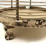 Charming Old Dome Shaped Wirework Birdcage