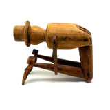 Sweet Old Jig Figure in Hat with Very Short Arms and Very Long Legs