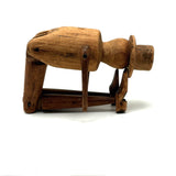 Sweet Old Jig Figure in Hat with Very Short Arms and Very Long Legs