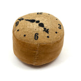 4:48, Unusual, Excellent, Rather Mysterious Old Painted Velvet Clock Pin Cushion