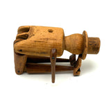 Sweet Old Jig Figure in Hat with Very Short Arms and Very Long Legs