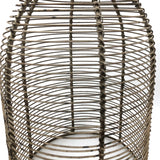 Charming Old Dome Shaped Wirework Birdcage