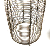 Charming Old Dome Shaped Wirework Birdcage