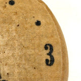 4:48, Unusual, Excellent, Rather Mysterious Old Painted Velvet Clock Pin Cushion